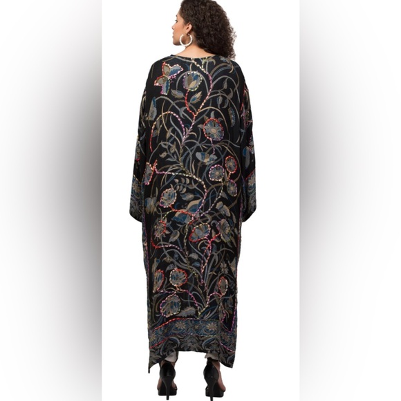 Ayka Indian duster kimono coat - Picture 4 of 7